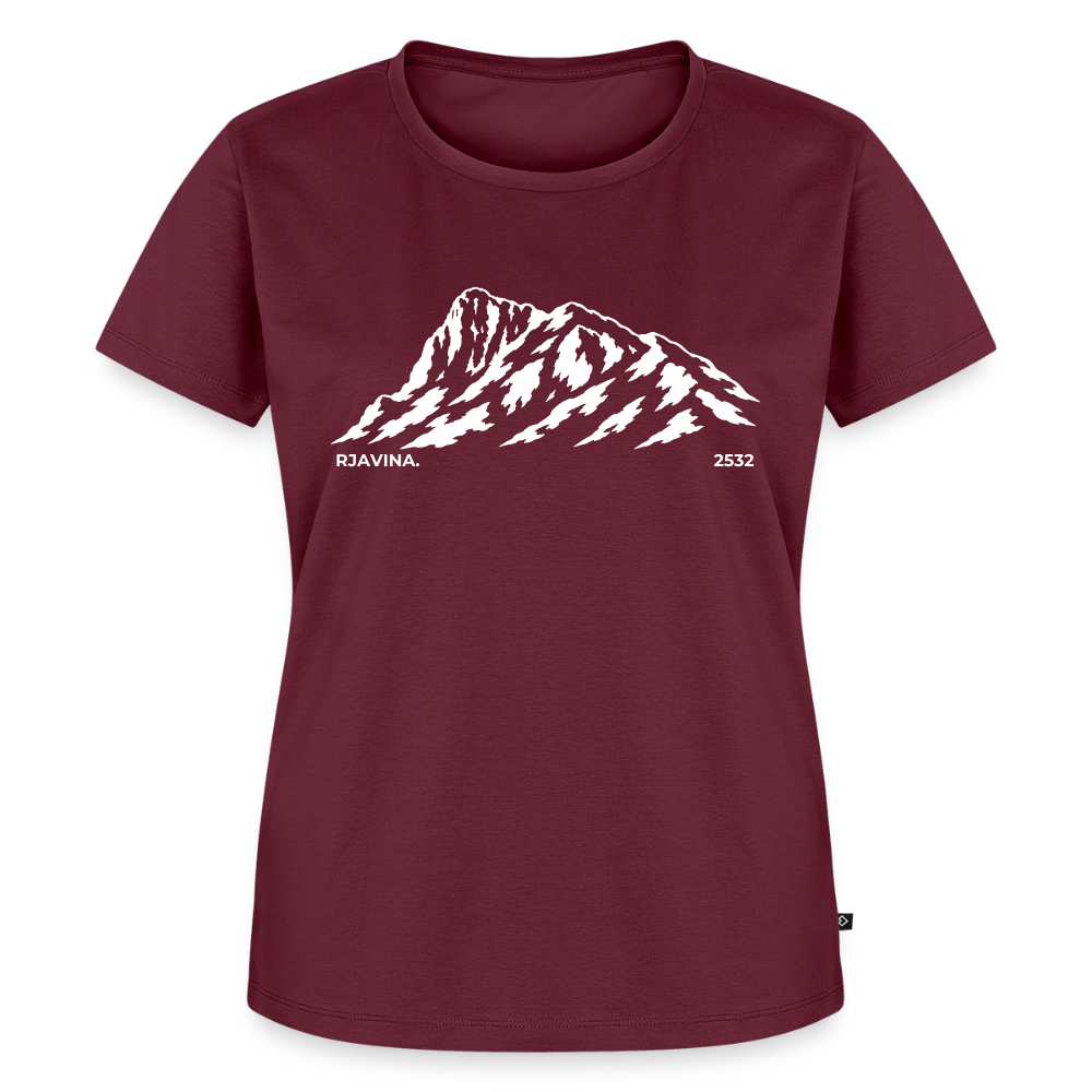 Rjavina. | Ženski model - burgundy