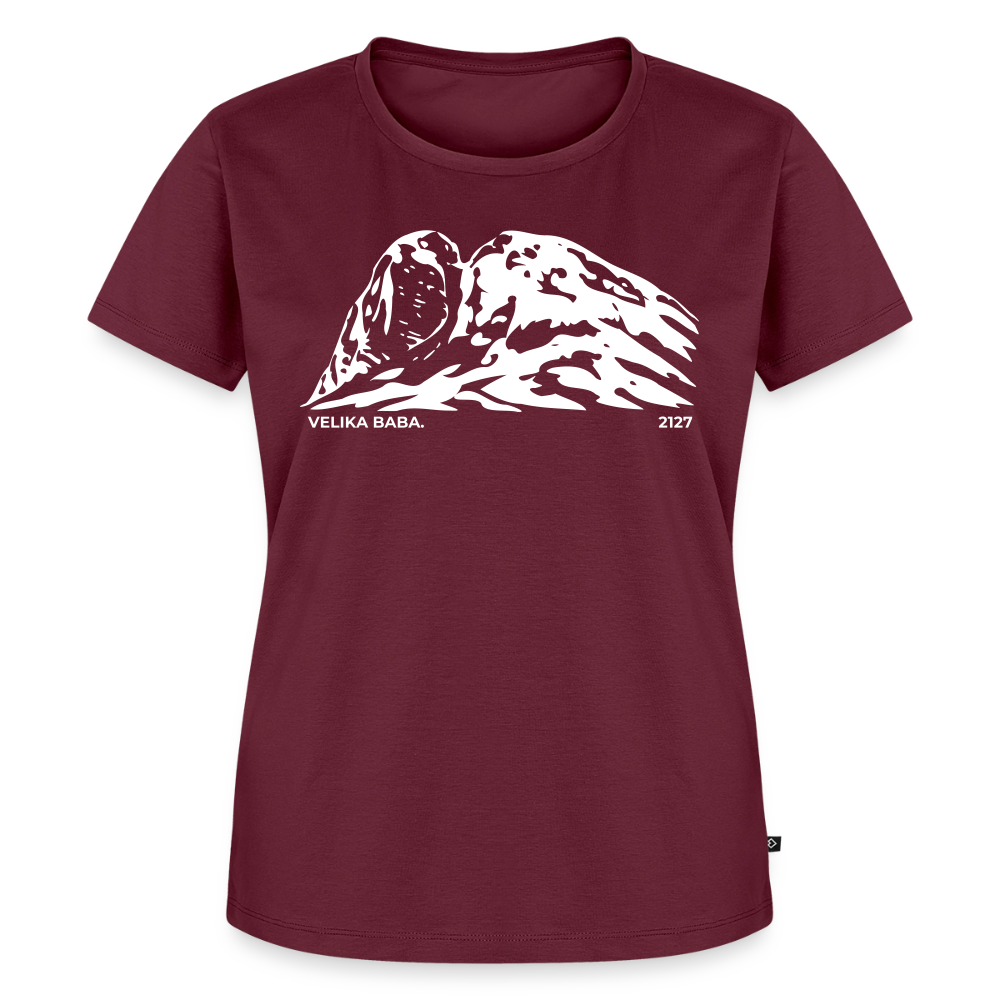 Velika Baba. | Ženski model - burgundy