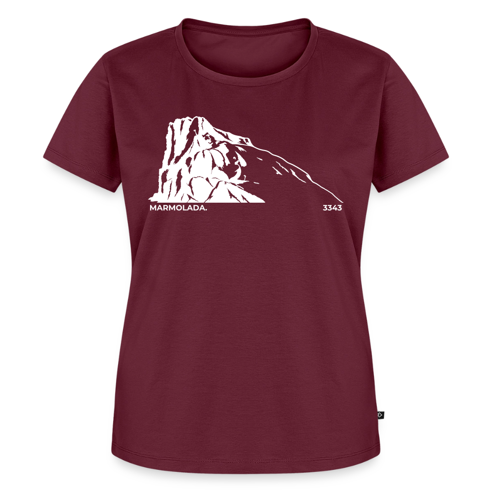 Marmolada. | Ženski model - burgundy