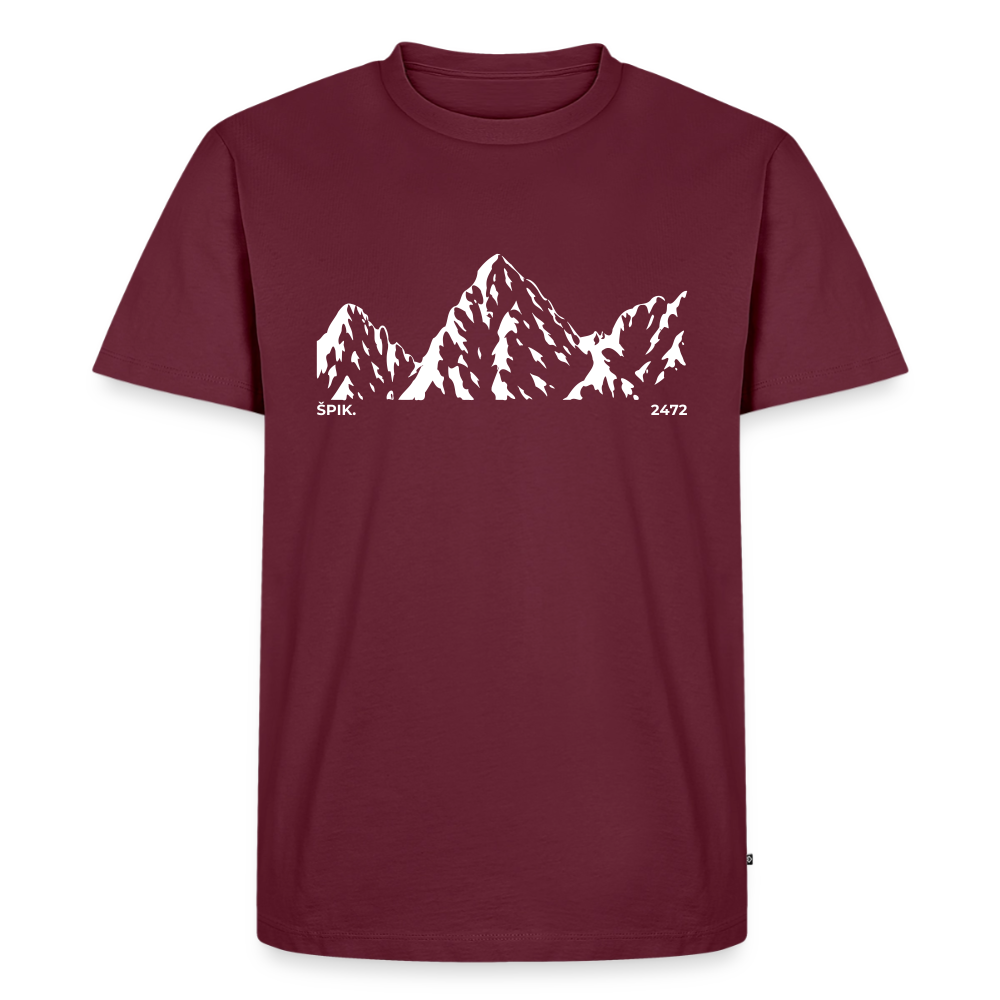 Špik. | Temni toni - burgundy