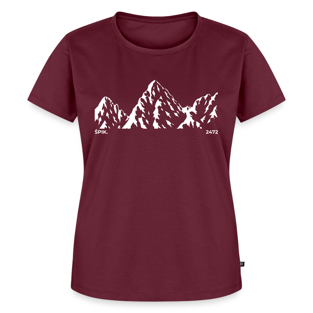 Špik. | Ženski model - burgundy