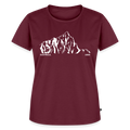 Ojstrica. | Ženski model - burgundy