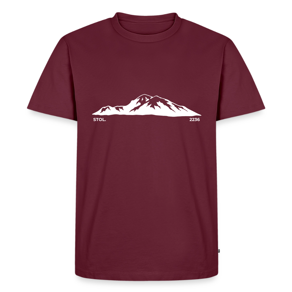 Stol. | Temni toni - burgundy