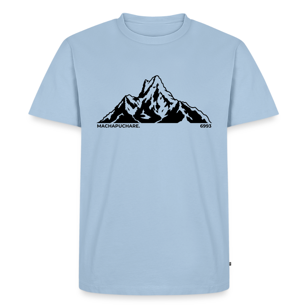 Machapuchare. | Svetli toni - light blue