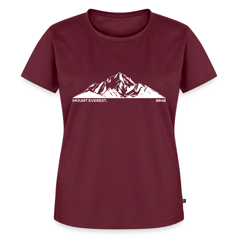 Mount Everest. | Ženski model - burgundy