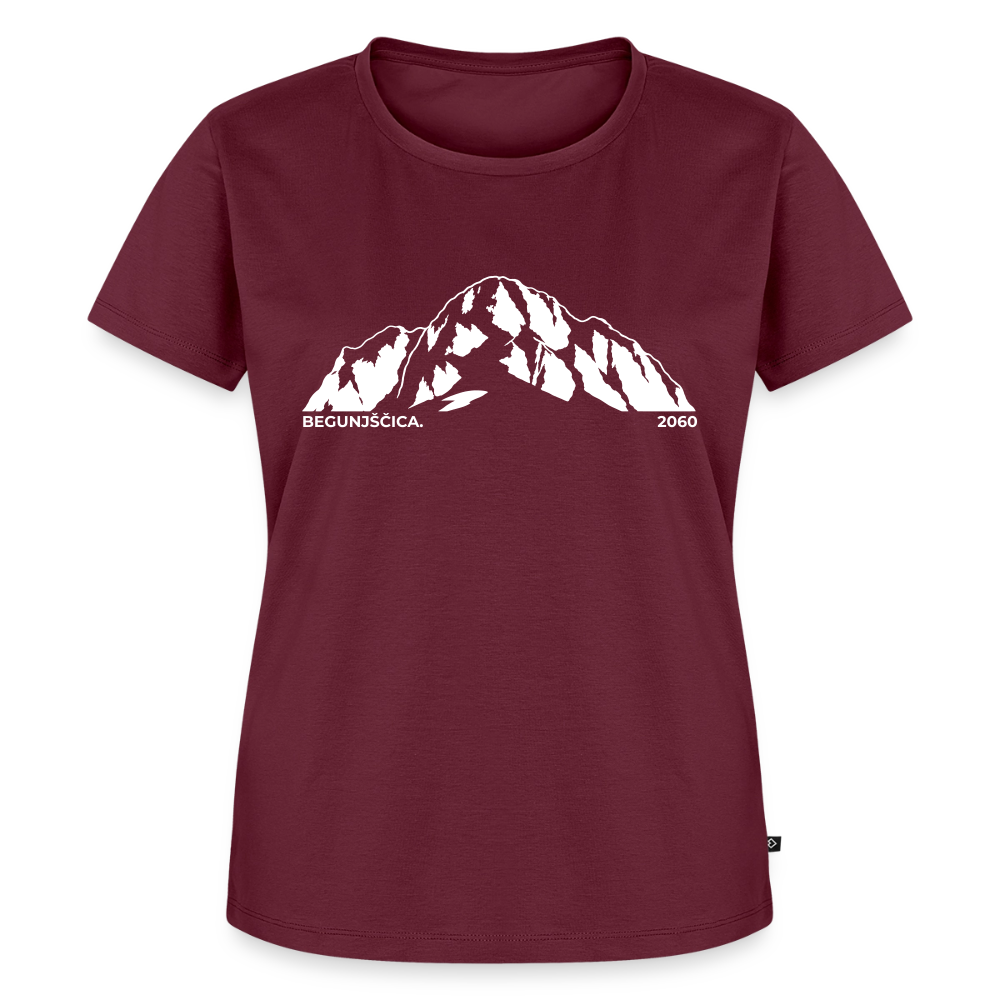 Begunjščica. | Ženski model - burgundy