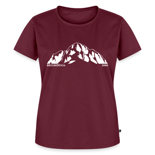 Begunjščica. | Ženski model - burgundy