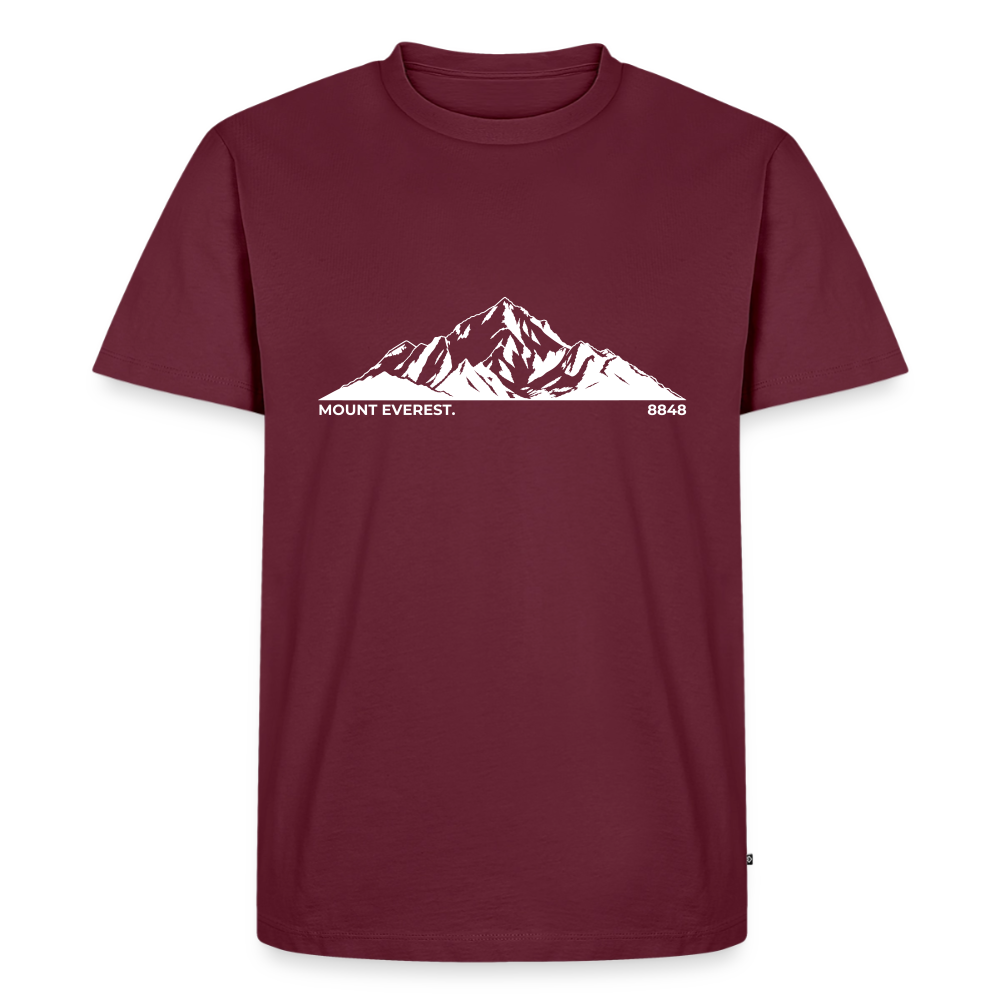 Mount Everest. | Temni toni - burgundy